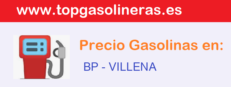 Precios gasolina en BP - villena